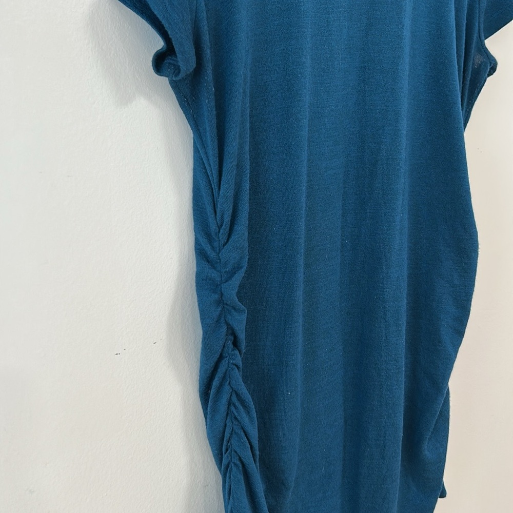 Market&Spruce Maternity Forest Green long sleeve & Blue short sleeve Top Size M - Picture 5 of 11